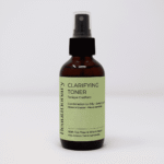 Beautitionary clarifying toner for oily skin with tea tree and witch hazel. Natural vegan pore-refining facial mist handmade in Vancouver.