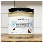 Coconut Sugar Scrub, gluten free scrub