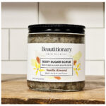 Vanilla Almond Sugar Scrub with natural beads