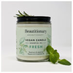 Fresh essential oil candle in Canada