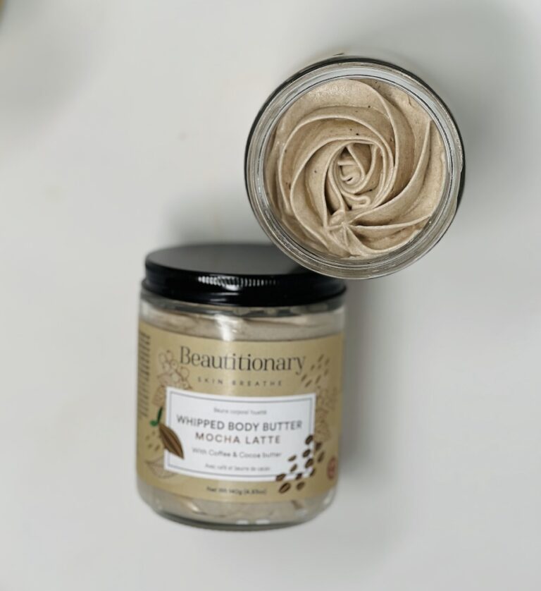 Beautitionary mocha latte whipped body butter