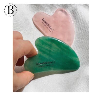 Jade Gua Sha facial lifting