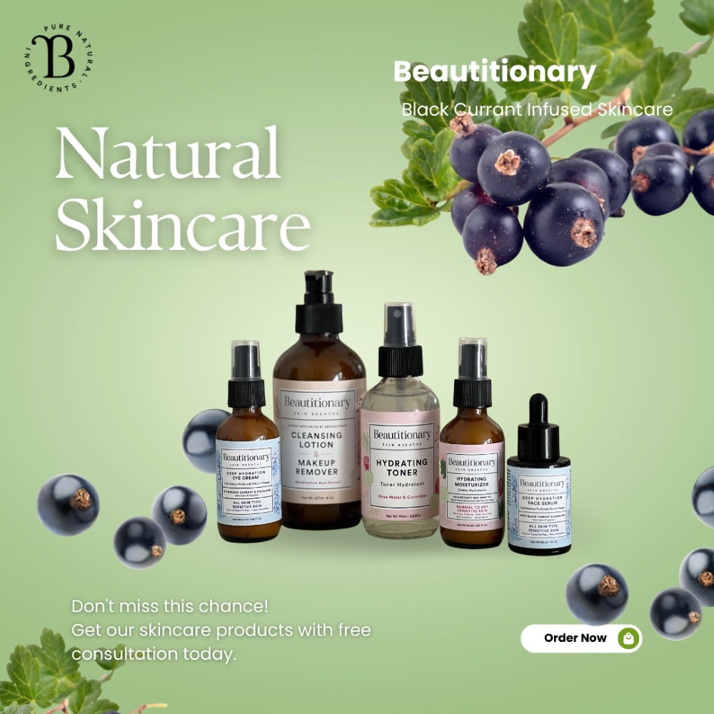 Using black currant in all skincare to have all the benefits on the skin.