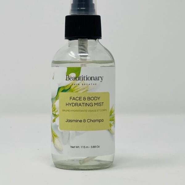 Jasmine & Champa hydrating spray to use all day for hydration face, hair, body