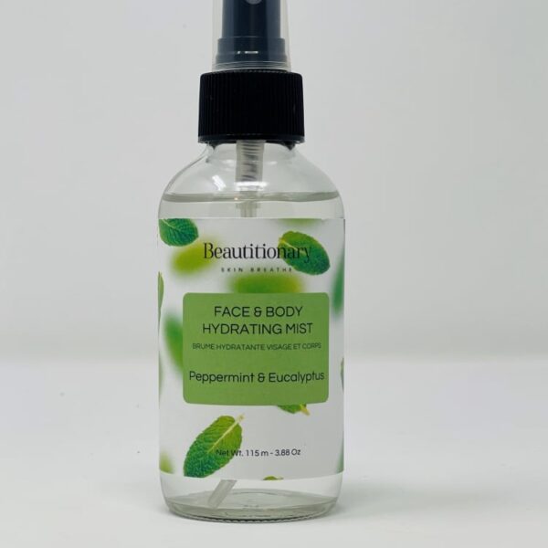peppermint & Eucalyptus mist to cooling and hydration face, body and hair
