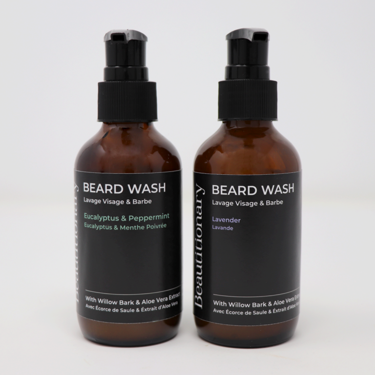 Beautitionary beard and face wash, lavender and eucalyptus