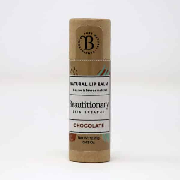 Beautitionary chocolate lip balm