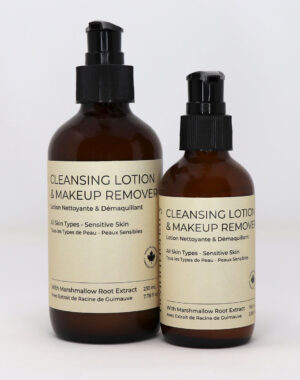 Beautitionary cleansing lotion and makeup remover, two sizes