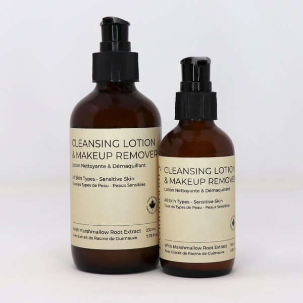 Beautitionary cleansing lotion and makeup remover, two sizes