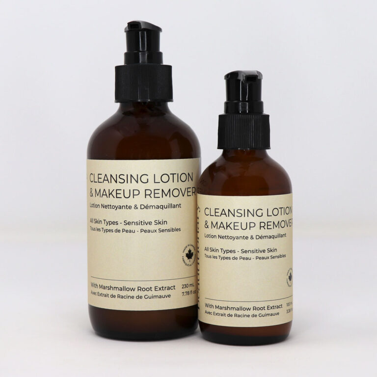 Beautitionary cleansing lotion and makeup remover, two sizes