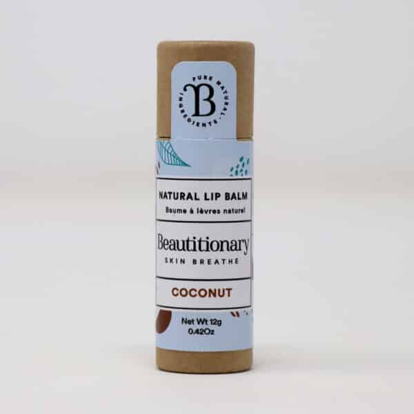 Beautitionary coconut lip balm