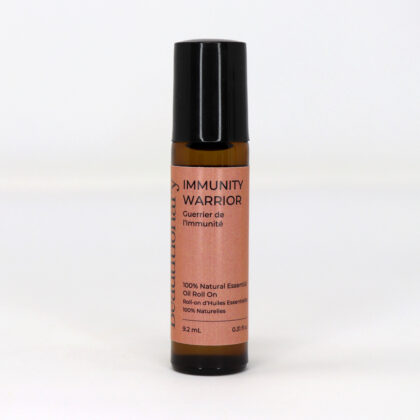 Beautitionary essential oil roll on, immunity warrior.