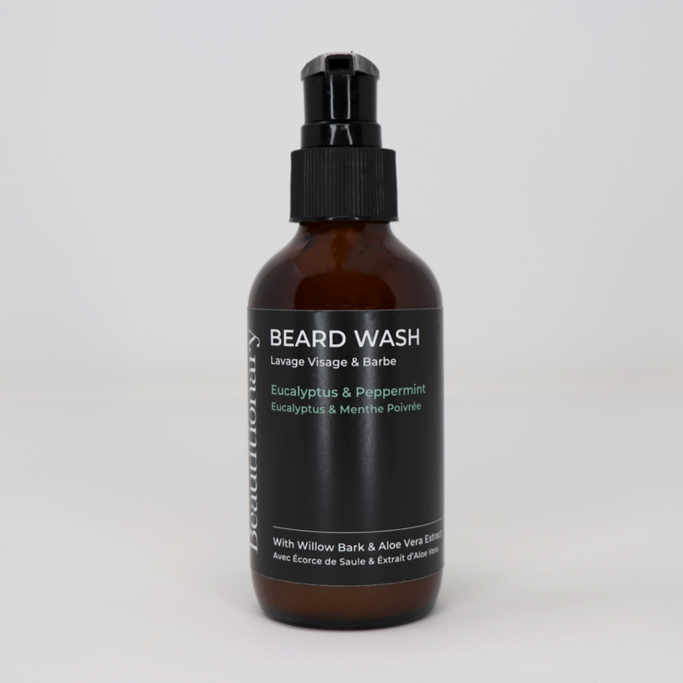 Beautitionary beard and face wash, lavender and eucalyptus