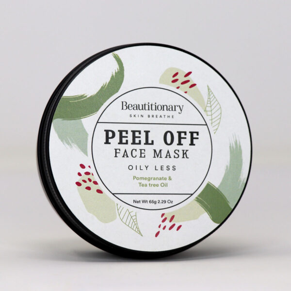 Beautitionary peel-off face mask for oily skin