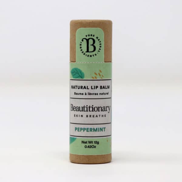 Beautitionary peppermint lip balm