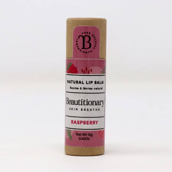 Beautitionary raspberry lip balm