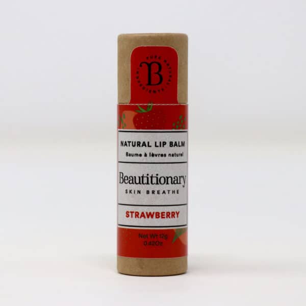 Beautitionary strawberry lip balm