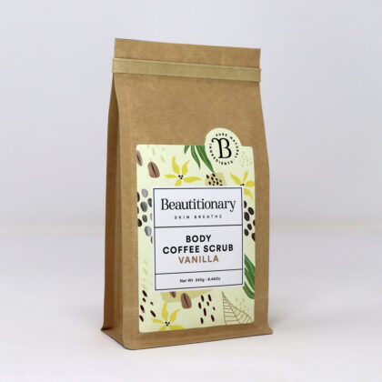 Beautitionary vanilla coffee scrub