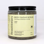 Beautitionary vanilla sugar scrub, 550g jar