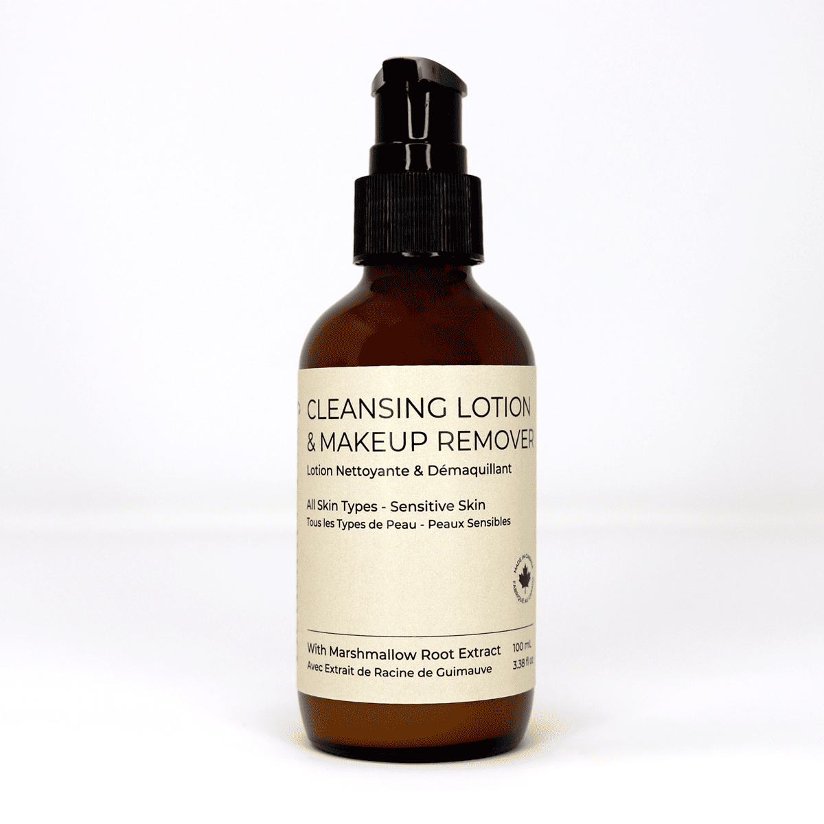 Beautitionary 2 in 1 cleansing lotion and makeup remover, 100ml bottle