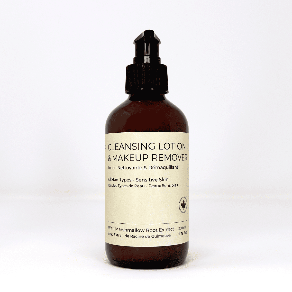 Beautitionary 2 in 1 cleansing lotion and makeup remover, 230ml bottle