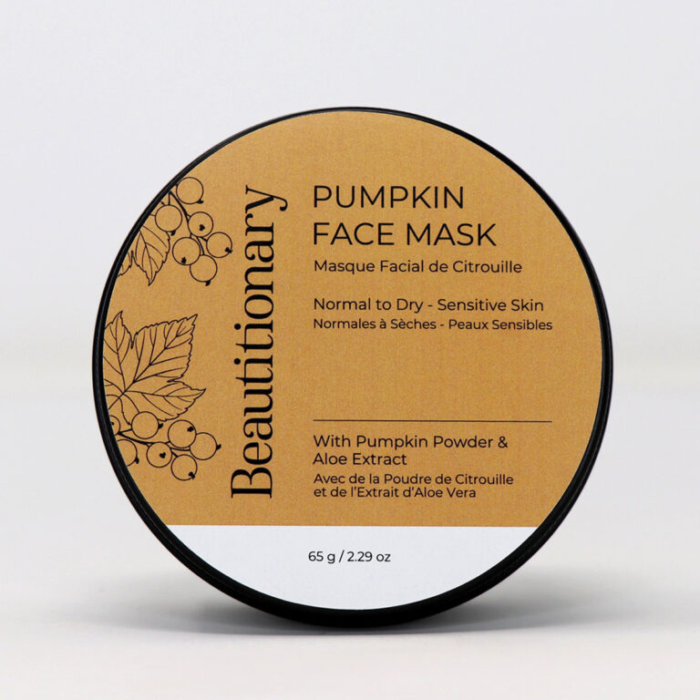 Beautitionary pumpkin face mask